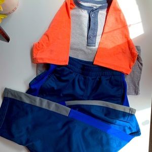 Boys bundle Oshkosh and Starter pants